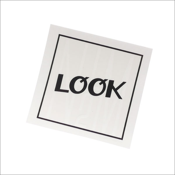 ڿ̸̲ʡ LQQK STUDIO å x N.HOOLYWOOD ̥ϥꥦå Logo Sticker ƥå WHITE 290-004260-010+ڿʡ