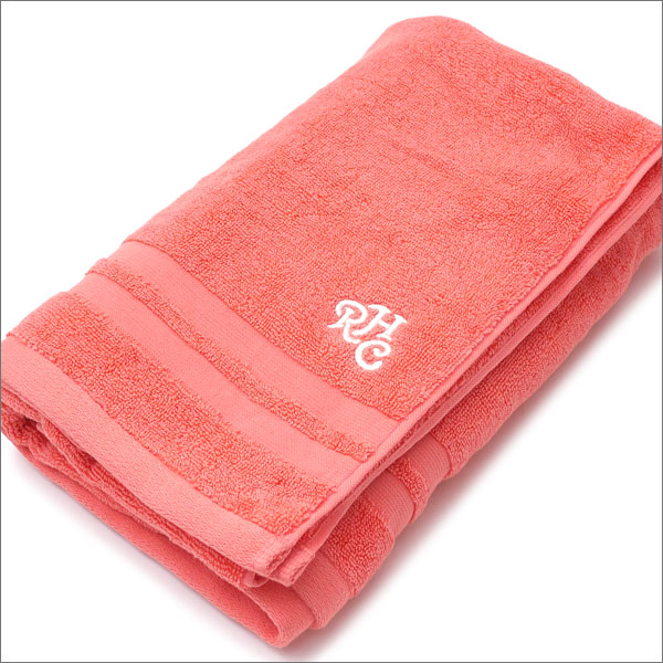 [ָݥ5ܥڡ!!] ϡޥ RHC Ron Herman STORE LOGO BATH TOWEL Х PINK 290-004410-013xڿʡ