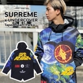 ڴָ̲ʡ SUPREME ץ꡼ x UNDERCOVER С x Public Enemy Taped Seam Parka 㥱å MULTI 230-001076-039+ڿʡ