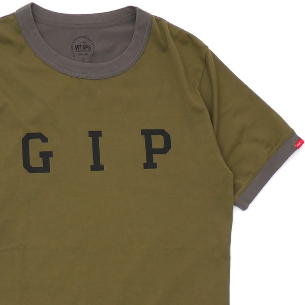 [ָݥ5ܥڡ!!] ̲ʡ S WTAPS ֥륿åץ GIP-STORE  RINGER S/S TEE T OD  334-000178-035 š