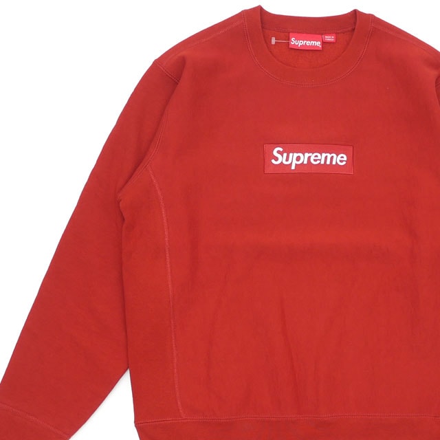 �ڲ��ʸ�ľ���ޤ����� ����ץ꡼�� SUPREME Box Logo Crewneck �ܥå������� BOX���� �������å� RUST �֥饦�� ��� �ڿ��ʡ� 209000541139