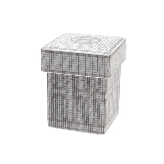 [ָݥ5ܥڡ!!]  ᥹ HERMES MOSAIQUE AU 24 PLATINUM SMALL BOX ʪ WHITExBLACK  ǥ 290004945010