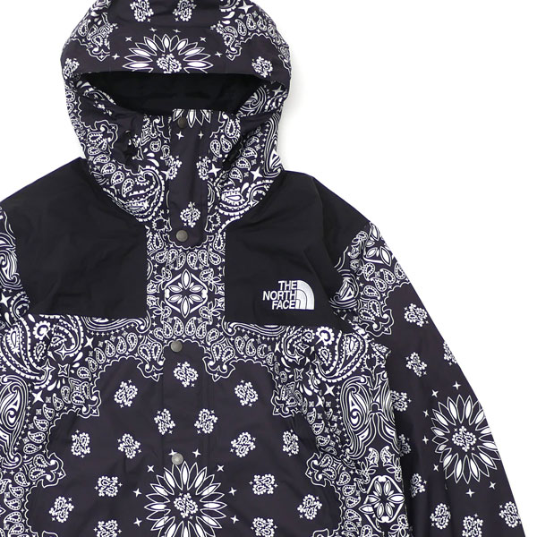 [ָݥ5ܥڡ!!] ץ꡼ Supreme x Ρե THE NORTH FACE 14FW Bandana Mountain Parka Jacket Х ڥ꡼ BLACK  L 2014FW 130002921051