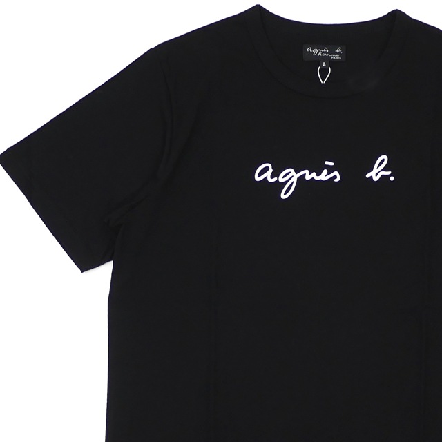 新品 アニエスベー オム Agnes B Homme Ts Tee Tシャツ Black ブラック メンズ Cliff Edge