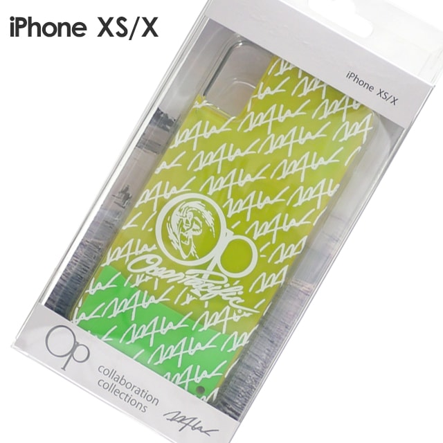 ڿ̸̲ʡ  ֥ƥ WTW IPHONE XS/X CASE ե󥱡 GREENxYELLOW ꡼x  ǥ