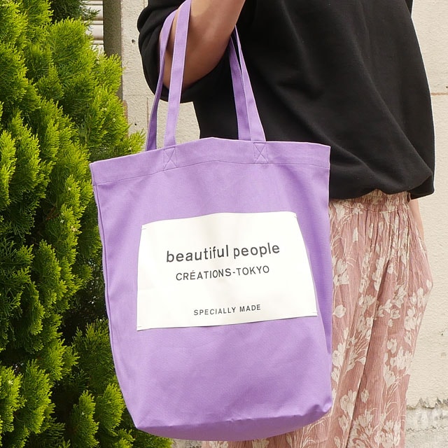 [ָݥ5ܥڡ!!]  ӥ塼ƥեԡץ beautiful people ľŹ ͡ॿȡ Хå TOTE BAG iris ꥹ ǥ