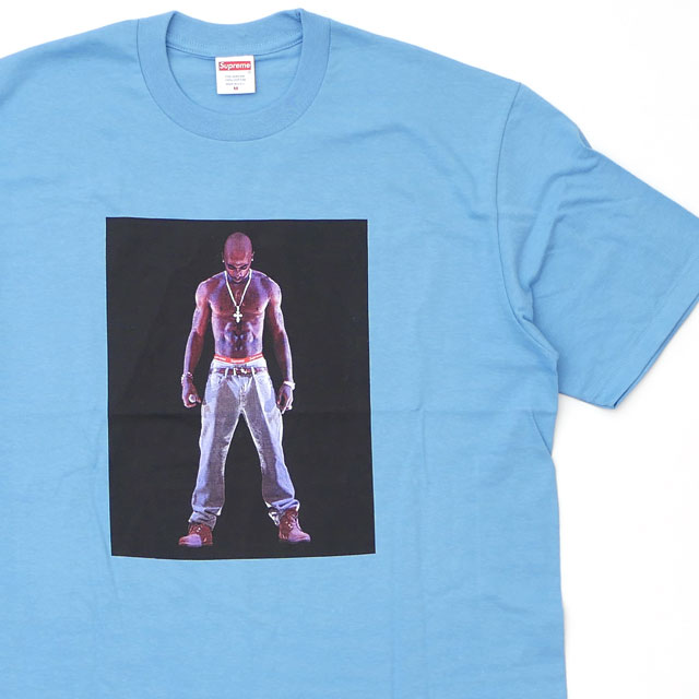 [���ָ���ݥ����5�ܥ����ڡ�����!!] ������/̤���� ����ץ꡼�� Supreme 20SS 20SS Tupac Hologram Tee 2PAC �ġ��ѥå� T����� LIGHT SLATE �饤�ȥ��졼�� ��� M������ 2020SS 104003111044
