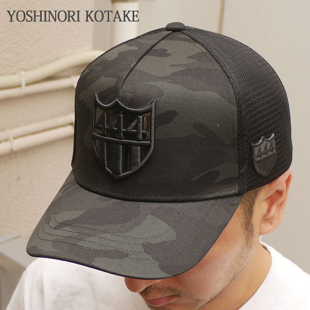 [ָݥ5ܥڡ!!]  襷Υꥳ YOSHINORI KOTAKE x Сˡ ˥塼衼 BARNEYS NEWYORK BLACK LINE 444 LOGO MESH CAP å BLACK ֥å 