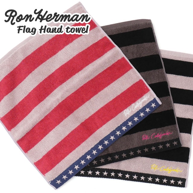 [ָݥ5ܥڡ!!]  ϡޥ Ron Herman Flag Hand towel  ϥ   ǥ