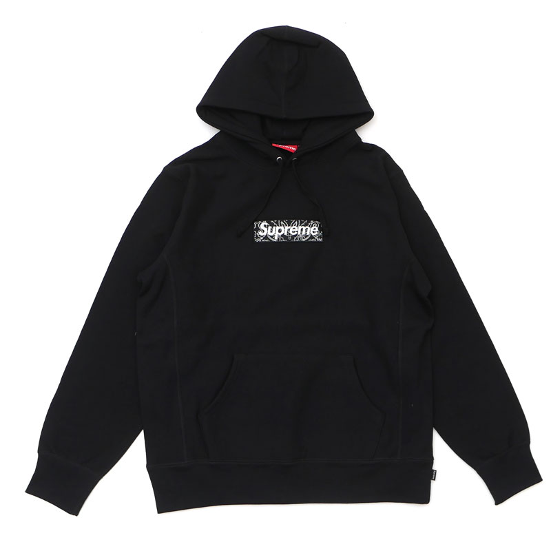 新古品/未使用 シュプリーム Supreme 19FW Bandana Box Logo Hooded