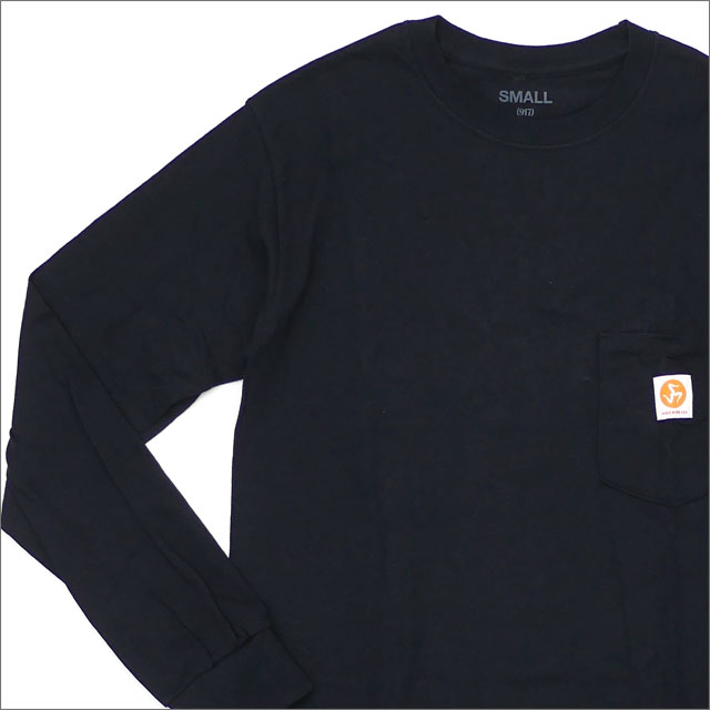 �ڿ��̸������̲��ʡ� ���� �ʥ����󥻥֥� 917 Nine One Seven Workman Long Sleeve Tee ĹµT����� BLACK 202-000934-131