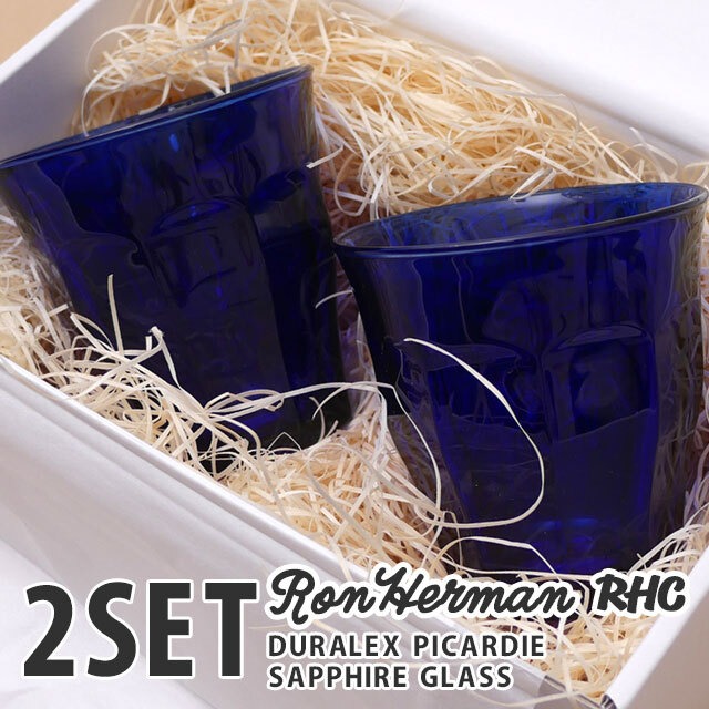  ϡޥ RHC Ron Herman x ǥå DURALEX PICARDIE SAPPHIRE GLASS 2SET ԥǥ ե 饹 2ĥå եȥܥåդ åդ ֥顼 뺧ˤ ۽ˤ ˤ ץ쥼  ե