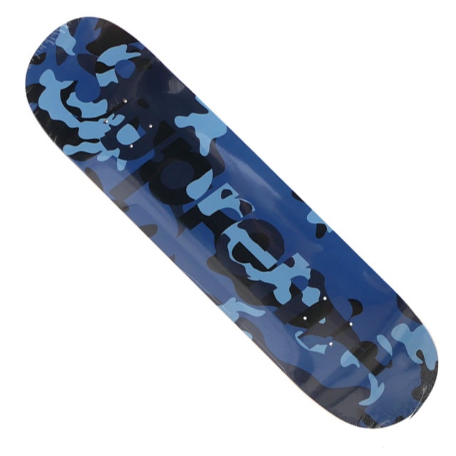 �ڲ��ʸ�ľ���ޤ����� ���� ����ץ꡼�� SUPREME Camo Logo Skateboard �������ȥܡ��� �ǥå� BLUE CAMO ���