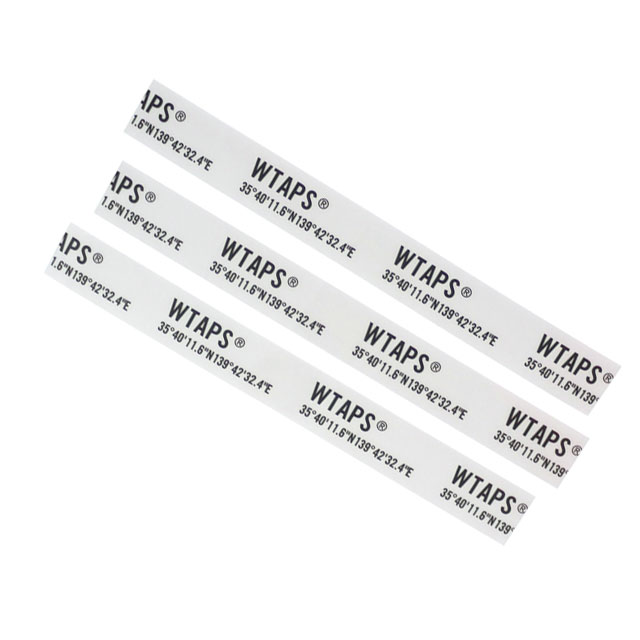 [ָݥ5ܥڡ!!]  ֥륿åץ WTAPS STICKY 02 STICKER ƥå 3祻å CLEAR ꥢ  ǥ 202MYDT-AC04 (W)TAPS