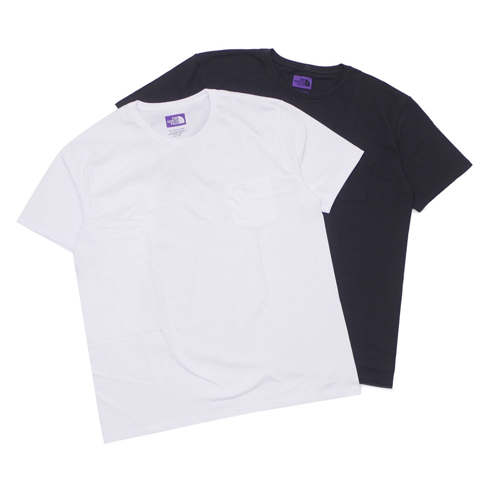 THE NORTH FACE パープルレーベル Tシャツ　2枚セット THE NORTH FACE PURPLE LABEL High Bulky Pocket Tee Black（ザ