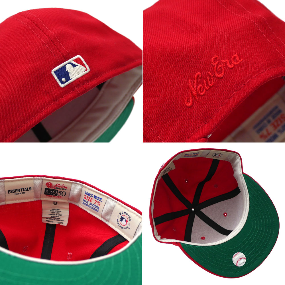 7 3/8 日本未発売 RED FOG ESSENTIALS X NEW ERA