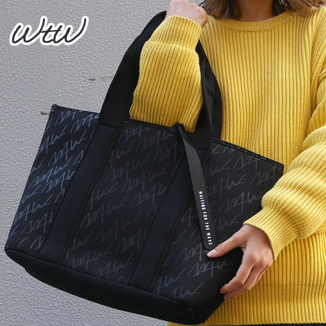 [���ָ���ݥ����5�ܥ����ڡ�����!!] ���� ���֥�ƥ��� WTW WET TOTE L �ȡ��� �Хå� BLACK �֥�å� �� ��� ��ǥ�����