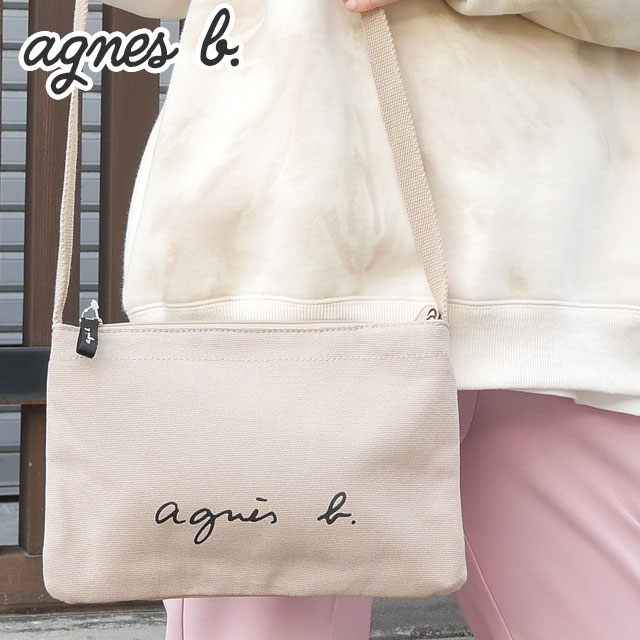 [���ָ���ݥ����5�ܥ����ڡ�����!!] ���� ���˥����١� �ܥ䡼���� agnes b. VOYAGE ���� �����å��� BEIGE �١����� ��� ��ǥ�����