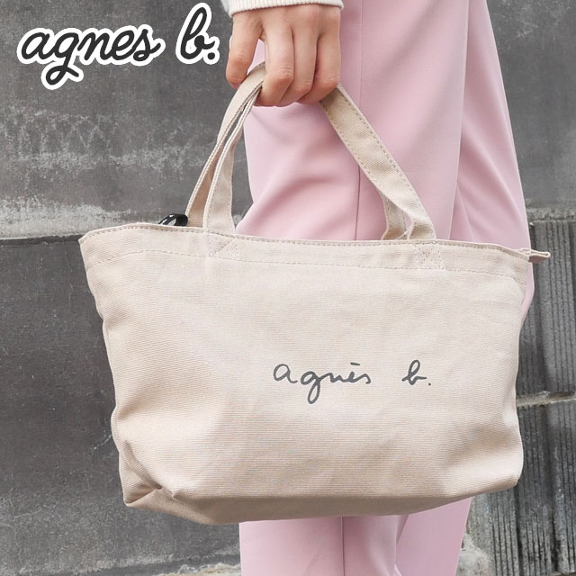 [���ָ���ݥ����5�ܥ����ڡ�����!!] ���� ���˥����١� �ܥ䡼���� agnes b. VOYAGE ���� �ȡ��ȥХå� BEIGE �١����� ��� ��ǥ�����