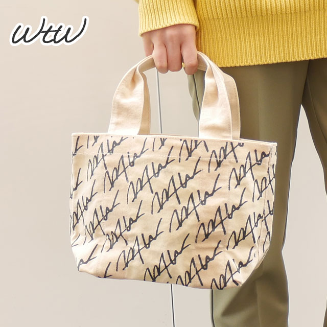 [���ָ���ݥ����5�ܥ����ڡ�����!!] ���� ���֥�ƥ��� WTW BASIC TOTE S �ȡ��� �Хå� NATURAL �ʥ����� ��� ��ǥ�����