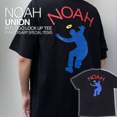 [���ָ���ݥ����5�ܥ����ڡ�����!!] ���� �Υ� NOAH x ��˥��� UNION BIG LOGO LOCK UP TEE T����� BLACK �֥�å� �� ���