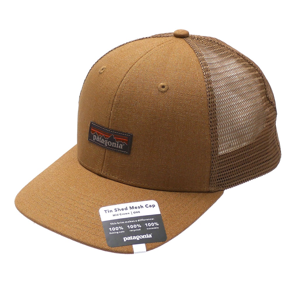 [期間限定ポイント5倍キャンペーン中!!] 新品 パタゴニア Patagonia Tin Shed Mesh Cap ティン シェッド メッシュ  キャップ COI(CORIANDER BROWN) ブラウン 33381 メンズ レディース-Cliff Edge