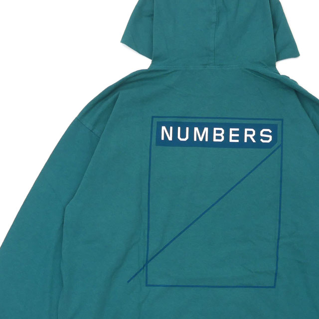 [ָݥ5ܥڡ!!]  ʥС Numbers 2-TONE 12:45 ANGEL JERSEY PULLOVER ѡ DEEP TURQUOISE 