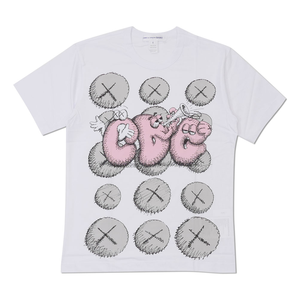 コムデギャルソンシャツ Kaws Tシャツ