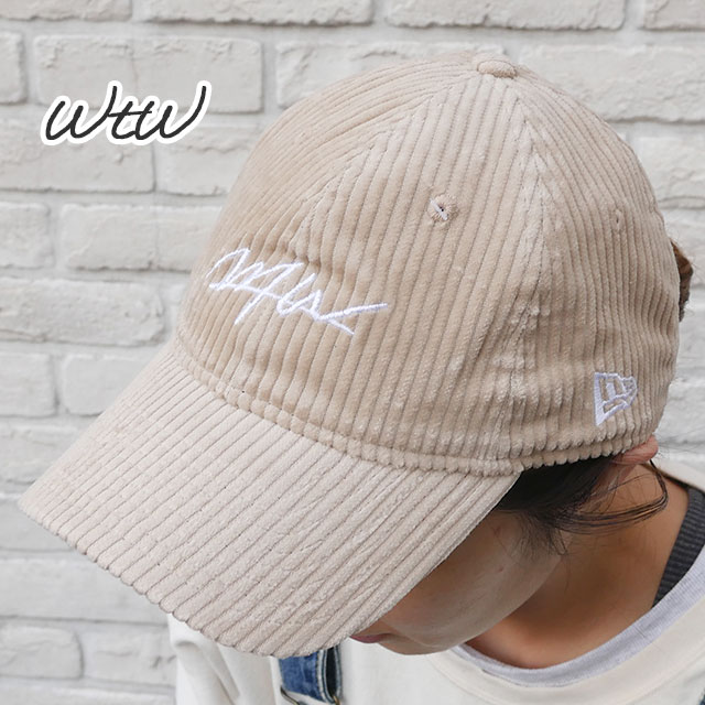 [ָݥ5ܥڡ!!]  ֥ƥ WTW x ˥塼 NEW ERA 9TWENTY CORDUROY CAP å BEIGE ١  ǥ