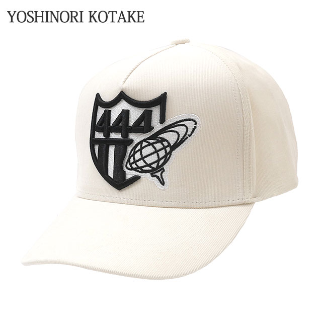 ヨシノリコタケ × ビームスゴルフ コラボ メッシュキャップ 白色 ホワイト