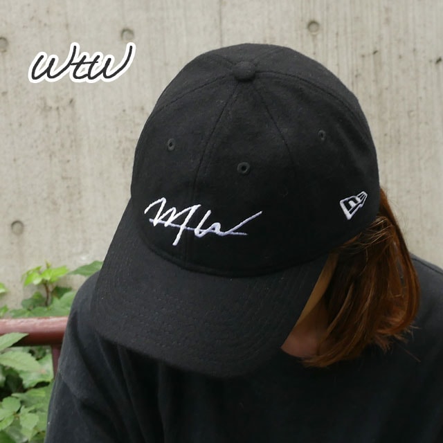 [ָݥ5ܥڡ!!]  ֥ƥ WTW x ˥塼 NEW ERA 9TWENTY MELTON CAP å BLACK ֥å   ǥ