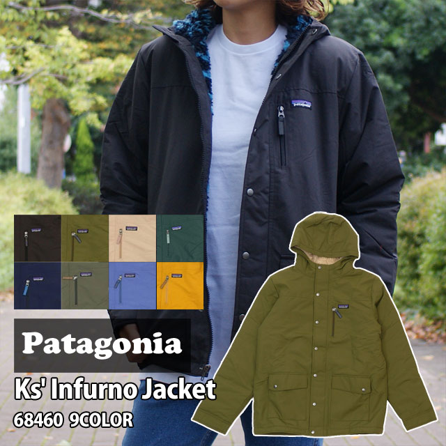 [���ָ���ݥ����5�ܥ����ڡ�����!!] [24FW�����ɲ�] ���� �ѥ����˥� Patagonia Ks' Infurno Jacket ����ե����� ���㥱�å� �ե꡼�� ���� 68460 ��ǥ����� �����ȥɥ� ������ ������ �� �� ����