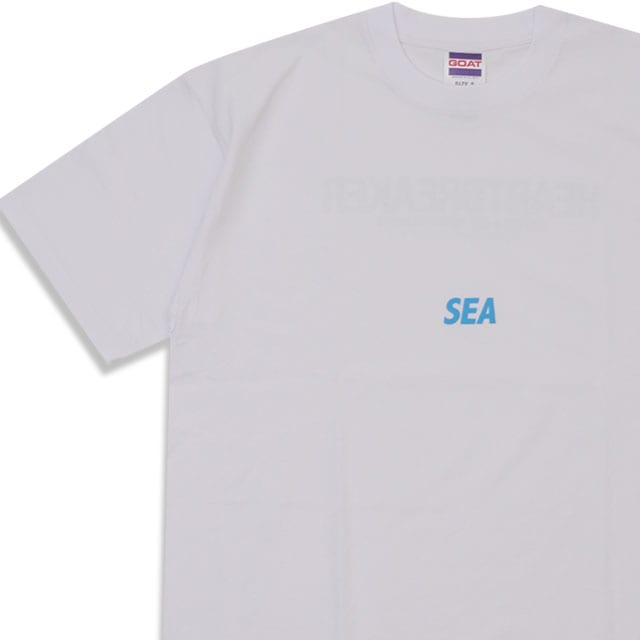 [ָݥ5ܥڡ!!]  ٥ɥ BEDWIN&THE HEARTBREAKERS x 󥷡 WIND AND SEA S/S TEE DONOVAN T WHITE ۥ磻 