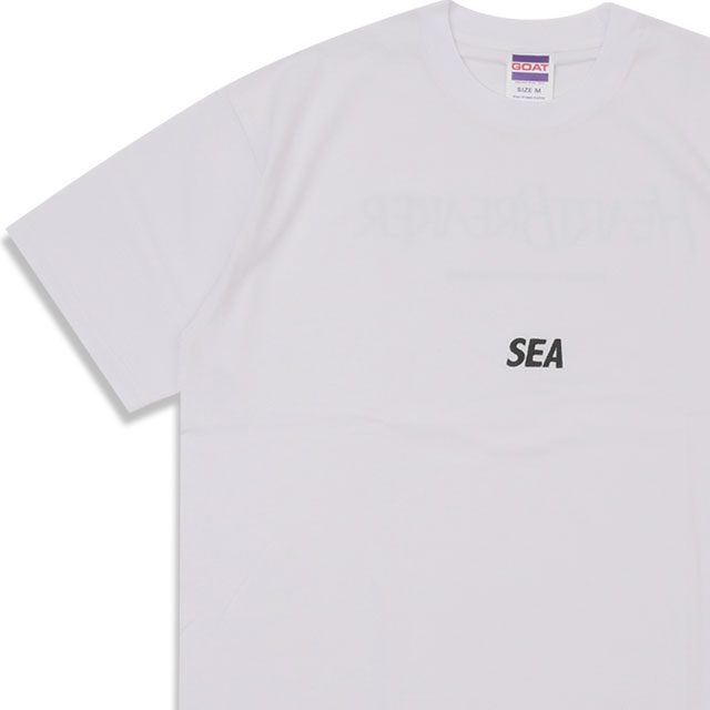 [ָݥ5ܥڡ!!]  ٥ɥ BEDWIN&THE HEARTBREAKERS x 󥷡 WIND AND SEA S/S TEE PITTS T WHITE ۥ磻 