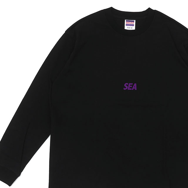 [ָݥ5ܥڡ!!]  ٥ɥ BEDWIN&THE HEARTBREAKERS x 󥷡 WIND AND SEA L/S TEE MATTHEW ĹµT BLACK ֥å 