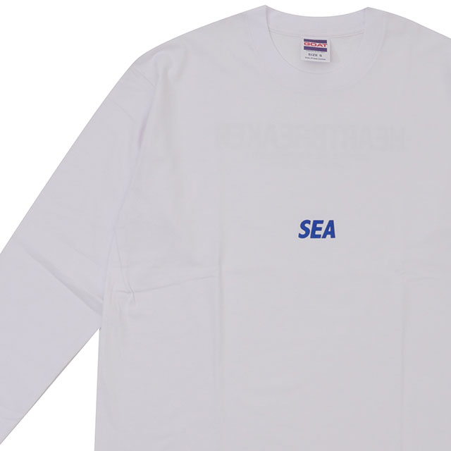 [ָݥ5ܥڡ!!]  ٥ɥ BEDWIN&THE HEARTBREAKERS x 󥷡 WIND AND SEA L/S TEE MATTHEW ĹµT WHITE ۥ磻 