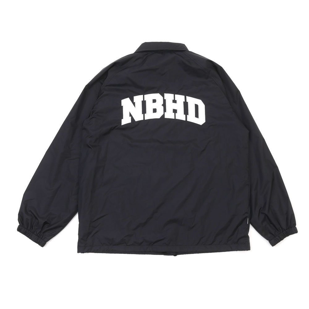 [期間限定ポイント5倍キャンペーン中!!] 新品 ネイバーフッド NEIGHBORHOOD BROOKS/N-JKT コーチジャケット BLACK  ブラック メンズ 212TSNH-JKM01-Cliff Edge