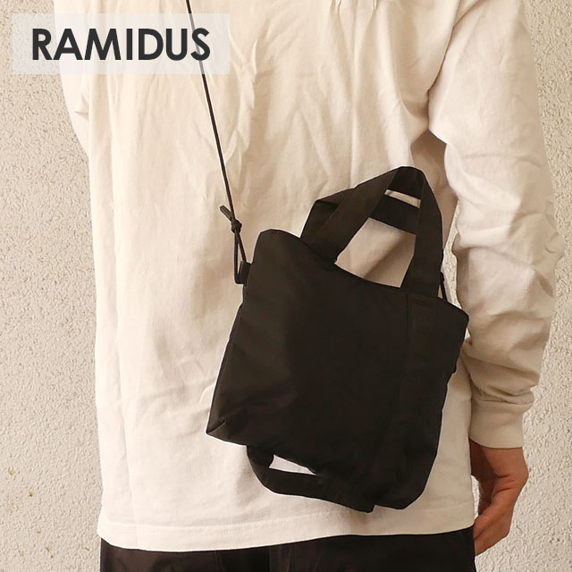 [���ָ���ݥ����5�ܥ����ڡ�����!!] ���� ��ߥ��� RAMIDUS BLACK BEAUTY 2WAY TOTE BAG M �֥�å��ӥ塼�ƥ��� �ȡ��ȥХå� BLACK �֥�å� ��� ��ǥ�����