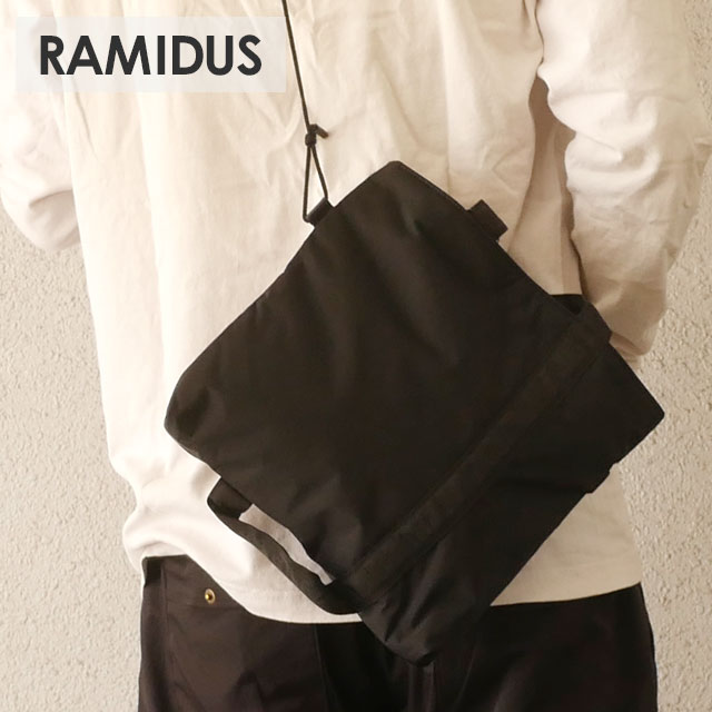 [���ָ���ݥ����5�ܥ����ڡ�����!!] ���� ��ߥ��� RAMIDUS BLACK BEAUTY 2WAY TOTE BAG L �֥�å��ӥ塼�ƥ��� �ȡ��ȥХå� BLACK �֥�å� ��� ��ǥ�����