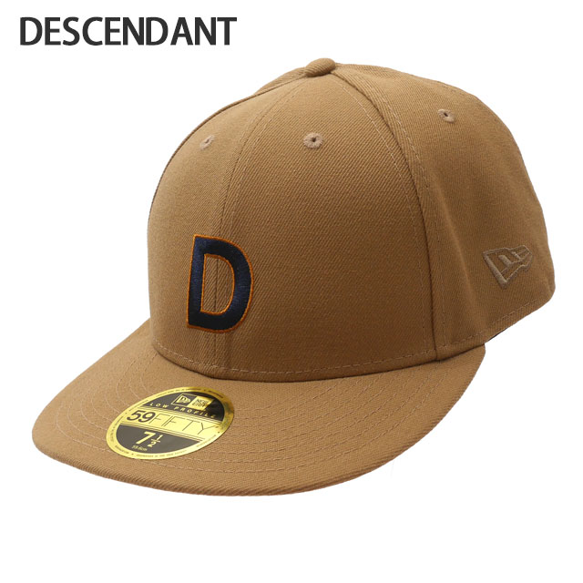 [ָݥ5ܥڡ!!]  ǥ DESCENDANT LP 59FIFTY NEW ERA CAP ˥塼 å BEIGE ١  212NEDS-HT02