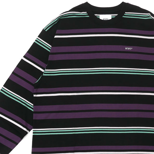 [ָݥ5ܥڡ!!]  ֥륿åץ WTAPS JAM LS TEE ĹµT PURPLE ѡץ  212ATDT-CSM36 (W)TAPS