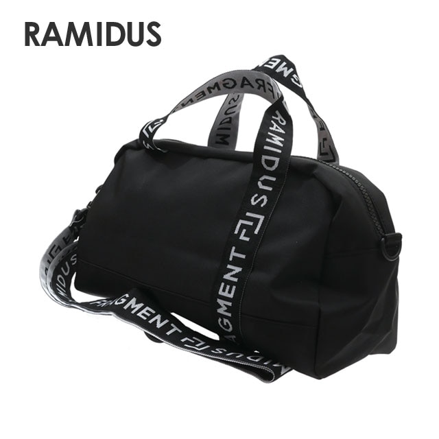 [���ָ���ݥ����5�ܥ����ڡ�����!!] ���� ��ߥ��� RAMIDUS x �ե饰���ȥǥ����� Fragment Design BOSTON BAG(S) �ܥ��ȥ�Хå� BLACK �֥�å� �� ��� ��ǥ�����