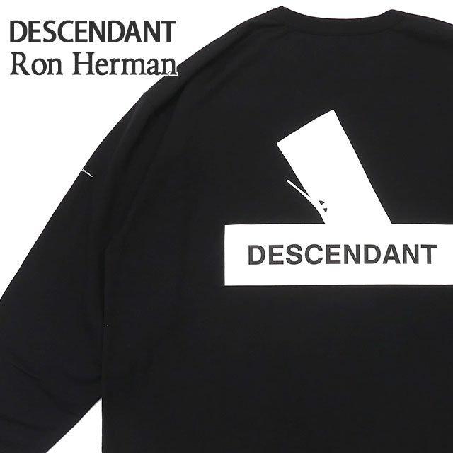 [ָݥ5ܥڡ!!]  ϡޥ Ron Herman x ǥ DESCENDANT SPY HOP L/S TEE ĹµT BLACK ֥å   212ATDS-CSM01RS