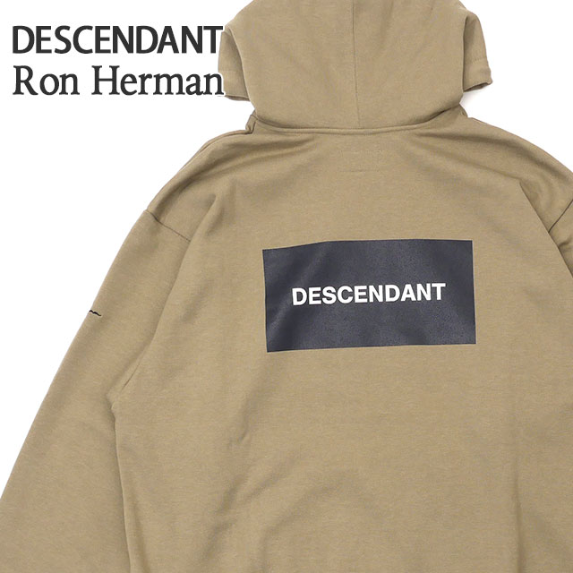 [ָݥ5ܥڡ!!]  ϡޥ Ron Herman x ǥ DESCENDANT Box Hoodie ѡ OLIVE ꡼  212ATDS-CSM02RS