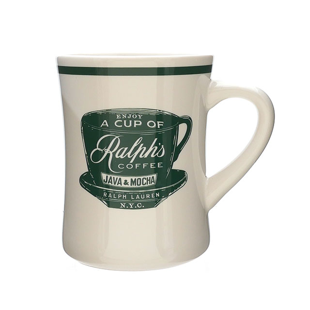 �ڲ��ʸ�ľ���ޤ����� ���� ���ե� �����ҡ� Ralph's Coffee MUG CUP �ޥ����å� WHITE �ۥ磻�� ��� ��ǥ����� �ݥ� ���ե������ POLO RALPH LAUREN