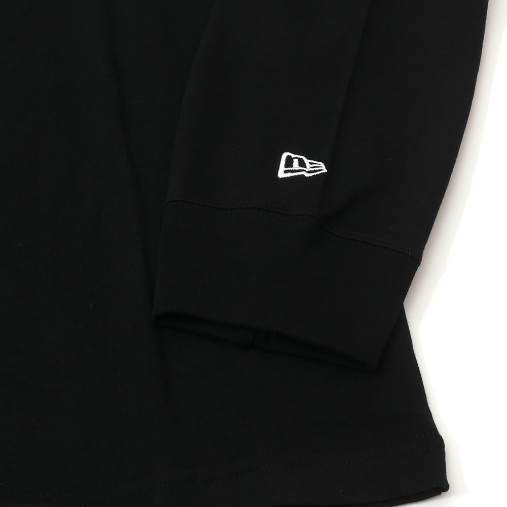 新品 ヨウジヤマモト Yohji Yamamoto x ニューエラ NEW ERA BOX LOGO L/S TEE 長袖Tシャツ BLACK ブラック 黒 メンズ-Cliff Edge