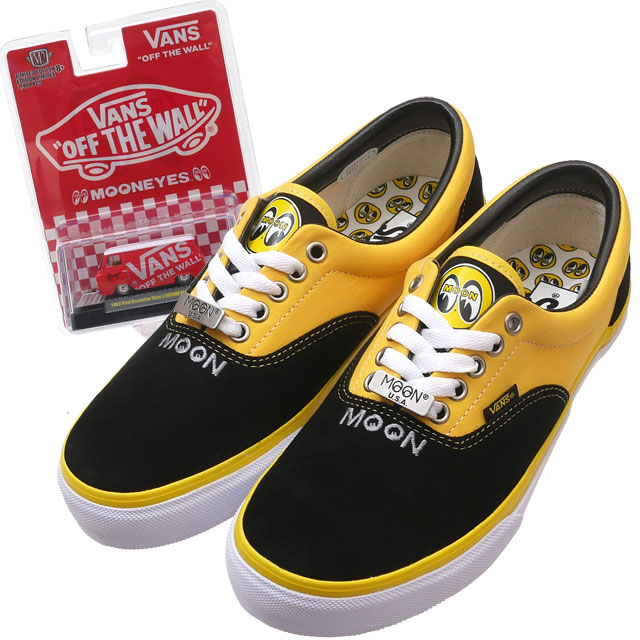 [ָݥ5ܥڡ!!]  Х VANS x ࡼ󥢥 MOONEYES Era  Mooneyes Black/Yellow 