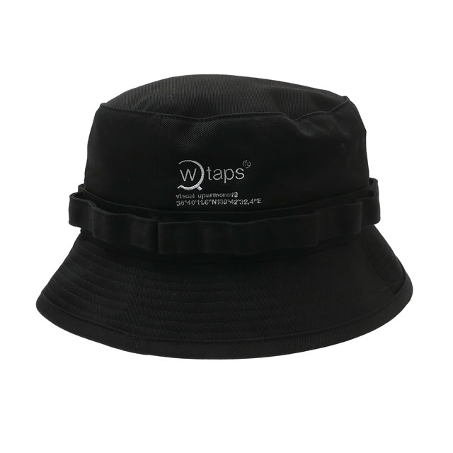WTAPS ブラック バケットハット 02 W)taps - wtaps BUCKET 02 / HAT BLACKの通販 by xxx's shop