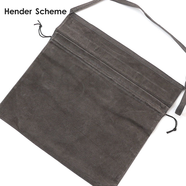 Hender Scheme エンダースキーマ レッドクロスバッグS ダークグレー nc-rb-rcb) Hender Scheme / (エンダースキーマ) /red cross bag