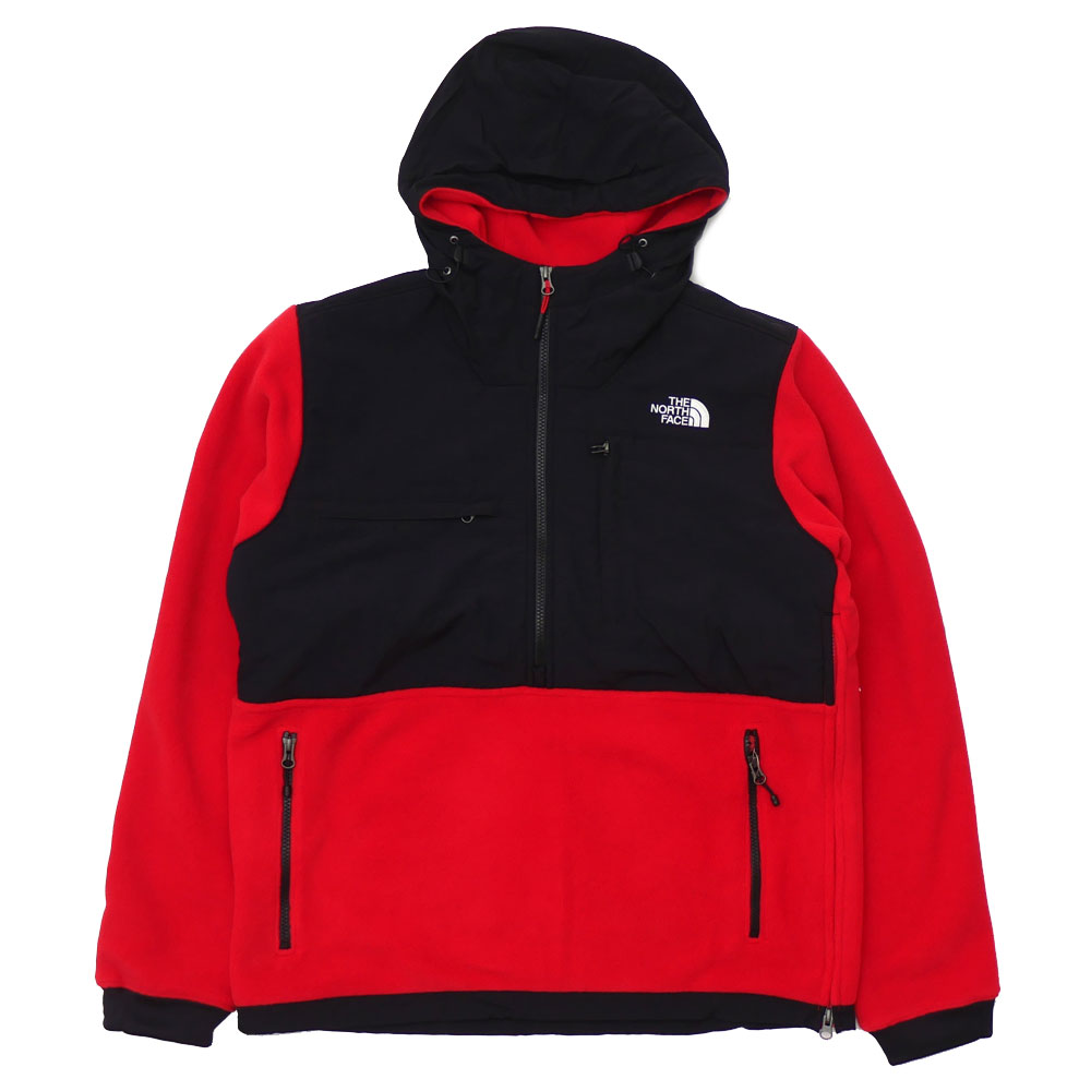�ڿ��̸������̲��ʡ� ���� �����Ρ����ե����� THE NORTH FACE DENALI ANORAK JACKET �ǥʥ� ���Υ�å� ���㥱�å� RED BLACK ��å� �֥�å� ���